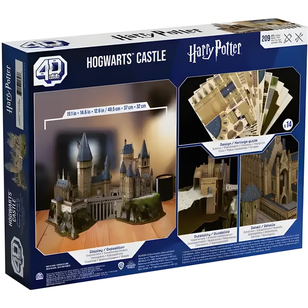 Harry Potter Jigsaw Puzzle 4D Hogwarts Castle 7 Harry Potter Jigsaw Puzzle 4D Hogwarts Castle - Image 7