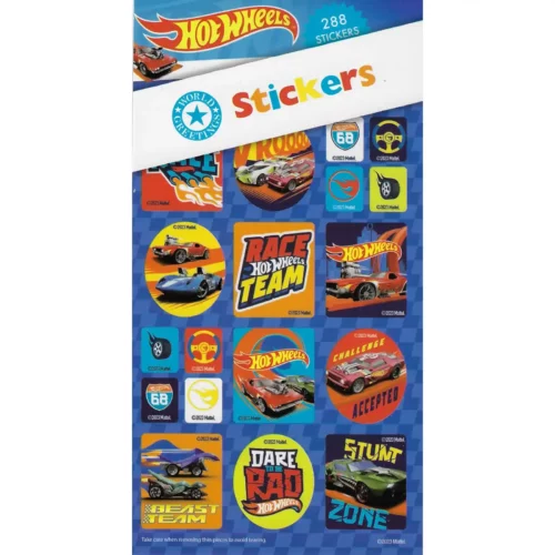 Hot Wheels Sticker Book - 288 Stickers
