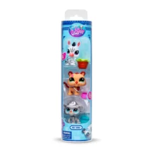 Littlest Pet Shop Pet Trio In Tube  - Zoo Pets