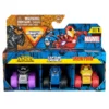 Monster Jam Mini - 3 Pack - Marvel Captain America, Black Panther, Iron Man
