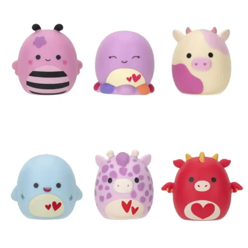 Squishmallows 2.5 Inch Squooshems - Valentines - Image 2