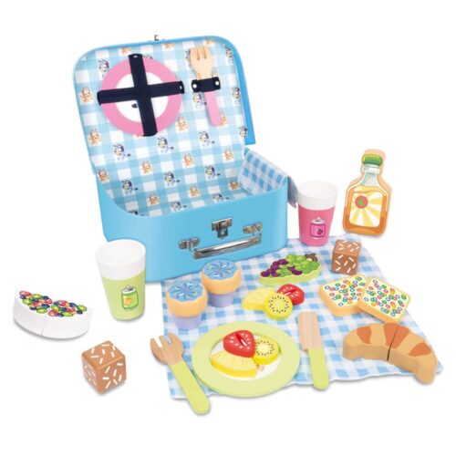 Bluey Wooden Picnic Set - Image 8