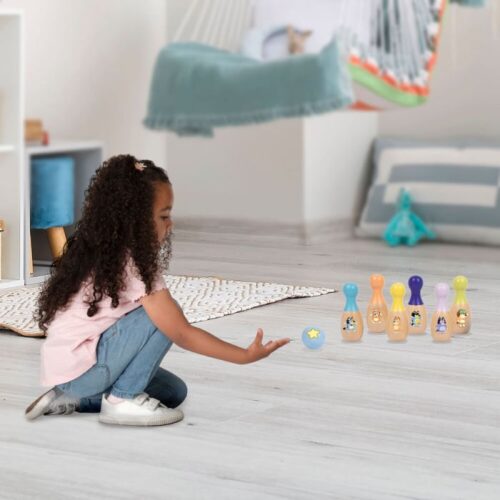 Bluey Wooden Skittle Set - Image 4