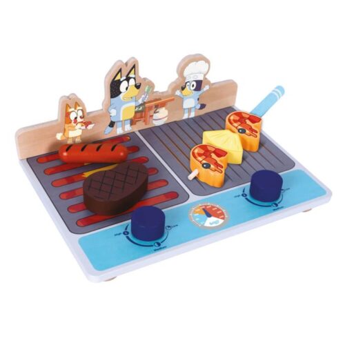 Bluey Wooden Tabletop BBQ Set - Image 2