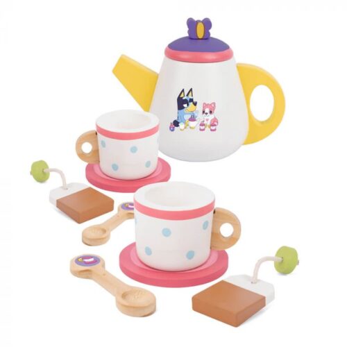 Bluey Wooden Tea Party Set - Image 4
