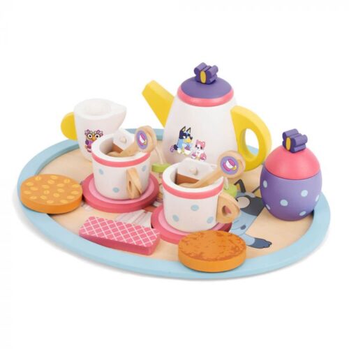 Bluey Wooden Tea Party Set - Image 2