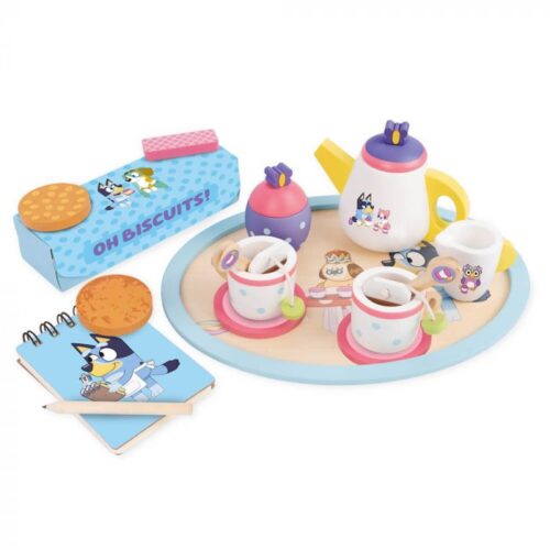 Bluey Wooden Tea Party Set - Image 3