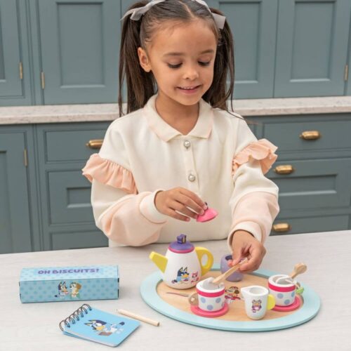 Bluey Wooden Tea Party Set - Image 6