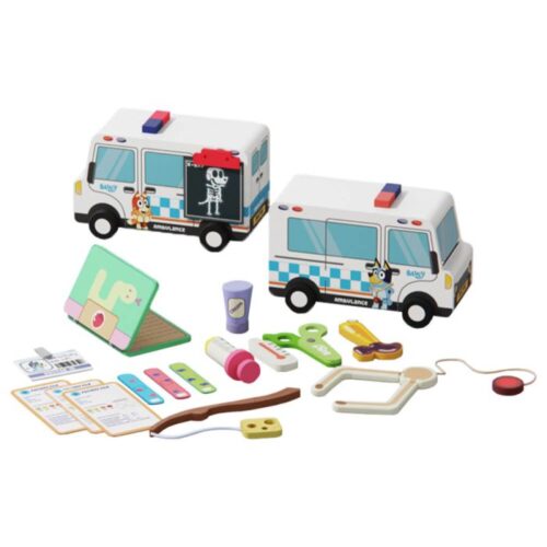 Bluey wooden Vehicle - Doctors Vehicle