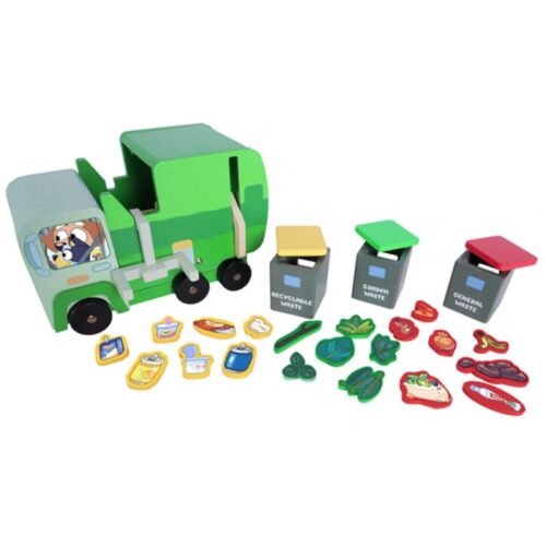 Bluey wooden Vehicle - Garbage Truck - Image 2