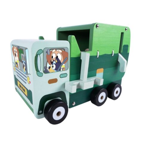 Bluey wooden Vehicle - Garbage Truck - Image 4
