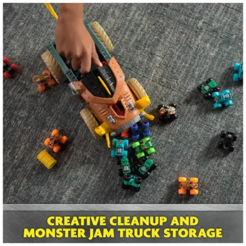 Monster Jam Mini Jams Playset - Megalodon Mad Hog Chomper - Image 6
