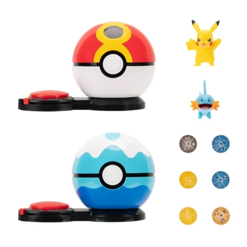 Pokemon Surprise Attack Game - 2 Pack - Pikachu and Mudkip - Image 2