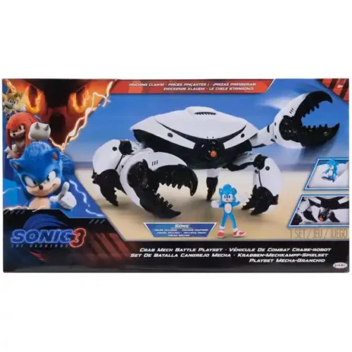 Sonic The Hedgehog Crab Mech Battle Playset