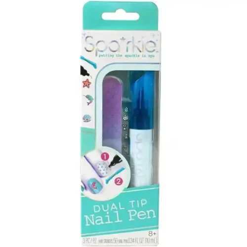 Sparkle Dual Tip Nail Pen Kit - Green