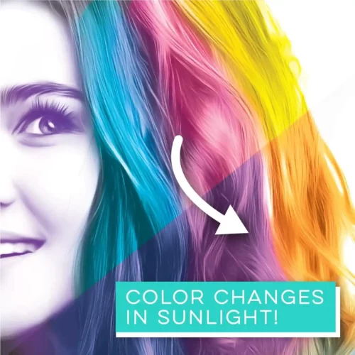 Sparkle Hair Chalk - 5 Pack - Metallic - Image 2