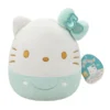 Squishmallows 8 Inch Hello Kitty - 50th Anniversary - Green