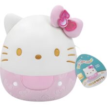Squishmallows 20cm Hello Kitty 50th Anniversary Pink Soft Toy