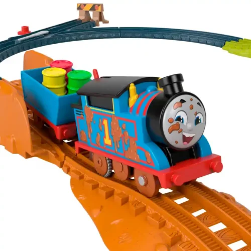 Thomas and Friends Playset - Motorized - Muddy Adventure - Image 2