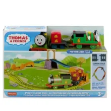 Thomas and Friends Playset - Motorized - Percys Cargo Run