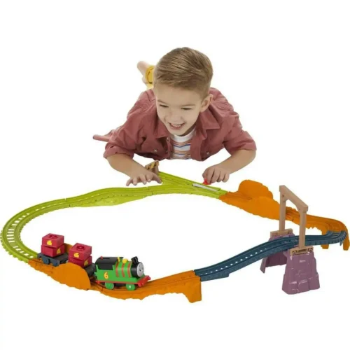 Thomas and Friends Playset - Motorized - Percys Cargo Run - Image 4