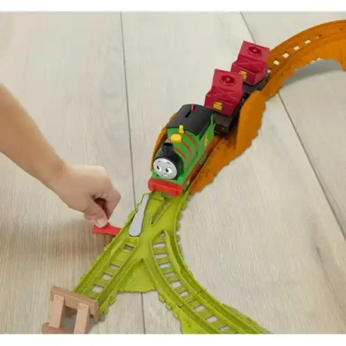 Thomas and Friends Playset - Motorized - Percys Cargo Run - Image 3