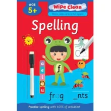 Wipe Clean Activity Book - Spelling