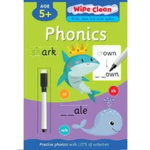 Wipe Clean Activity Book - Phonics