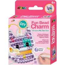 Avenir Fun Bead Charm Create My Own Cat Craft Kit