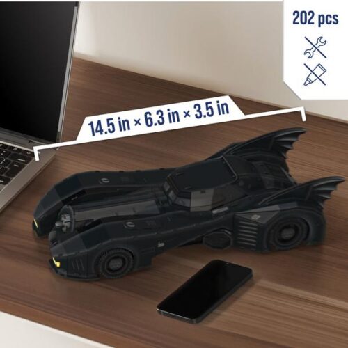 Batman Jigsaw Puzzle - 4D - Batmobile - Image 6