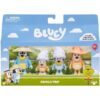 Bluey Figurines 4 Pack - Family Trip