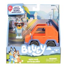 Bluey Mini 4WD Vehicle with Bluey