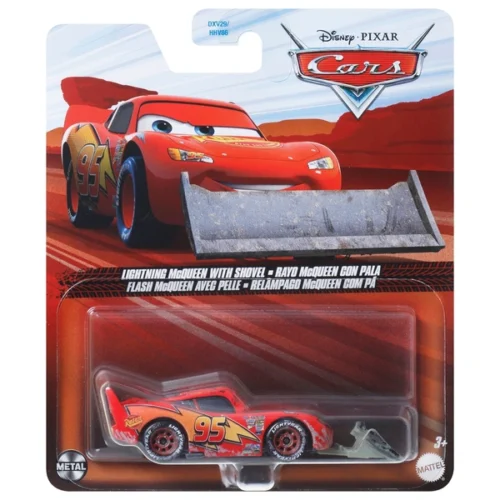 Disney Cars Character Car - Lightning McQueen with Shovel