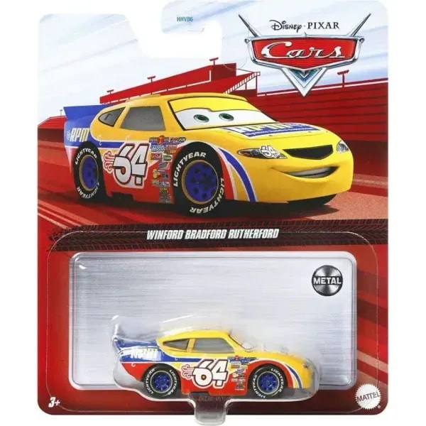 Disney Pixar Cars Winford Bradford Rutherford Diecast Vehicle 1 Disney Pixar Cars Winford Bradford Rutherford Diecast Vehicle