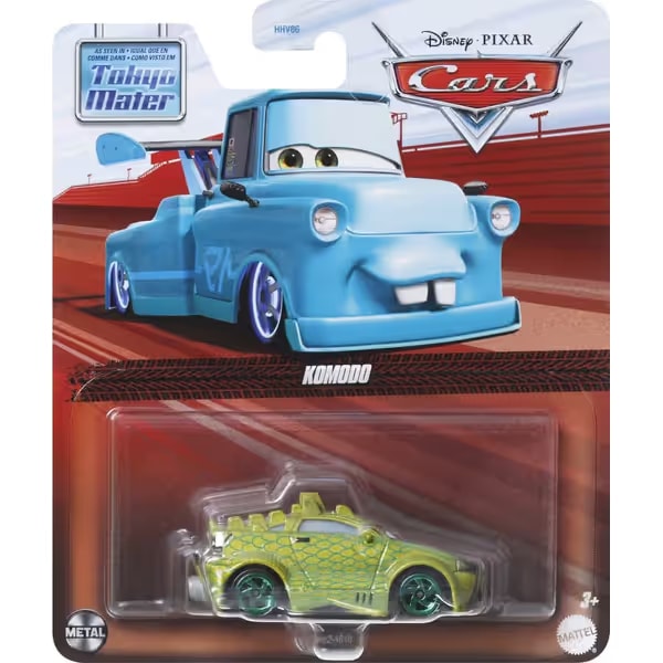 Disney Cars Character Car - Komodo 1 Disney Cars Character Car - Komodo