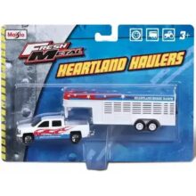 Maisto Heartland Haulers Horse Ranch Livestock Truck Set