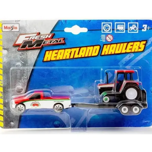 Maisto Heartland Haulers Tractor Transport Truck Set 1 Maisto Heartland Haulers Tractor Transport Truck Set