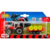 Maisto Mini Work Machines Tractor with Trailer Massey Ferguson 85.265 with Bale Trailer