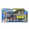 Maisto Mini Work Machine Tractor with Trailer - New Holland T7.315 HD with Bale Trailer