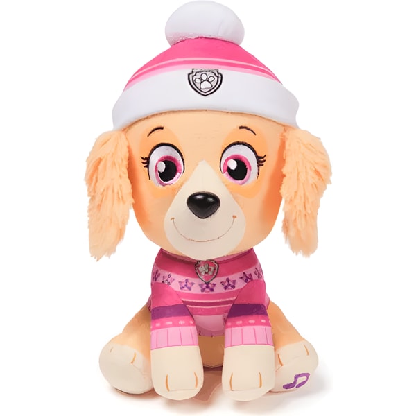 PAW Patrol Holiday Skye 20cm Soft Toy 1 PAW Patrol Holiday Skye 20cm Soft Toy