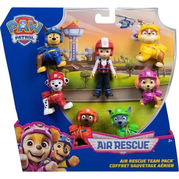 Paw Patrol Figurines Air Rescue Team Pack 7 Figure Set 1 Paw Patrol Figurines Air Rescue Team Pack 7 Figure Set