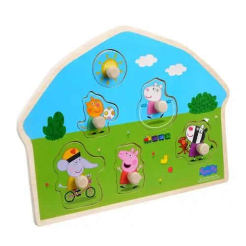 Peppa Pig Jigsaw Puzzle - Wooden - Playground