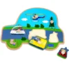 Peppa Pig Jigsaw Puzzle - Wooden - Transportation