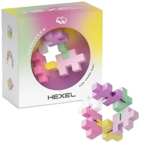 Plus Plus Hexel - Bubblegum - Image 5