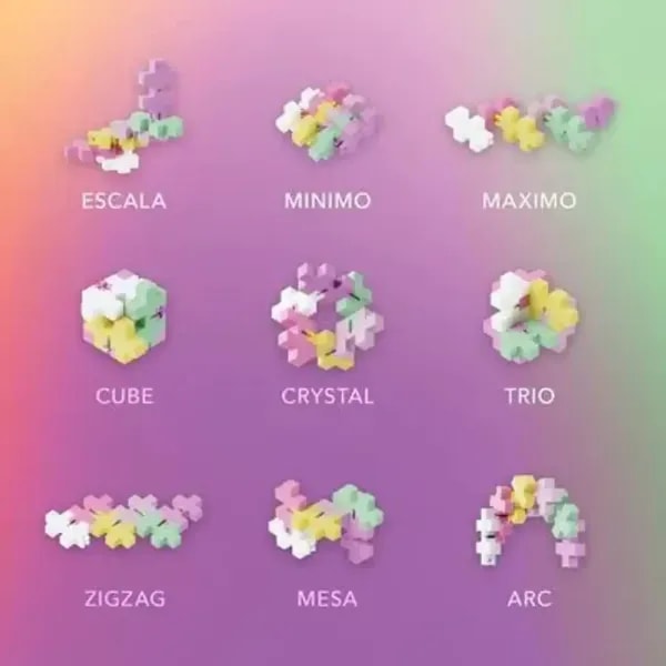 Plus Plus Hexel - Bubblegum 4 Plus Plus Hexel - Bubblegum - Image 4