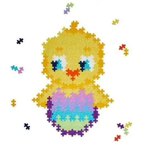 Plus Plus Puzzle By Number 250 Pieces - Chick - Image 5