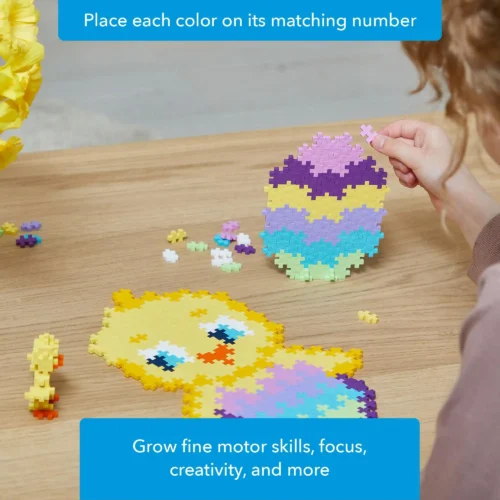 Plus Plus Puzzle By Number 250 Pieces - Chick - Image 3