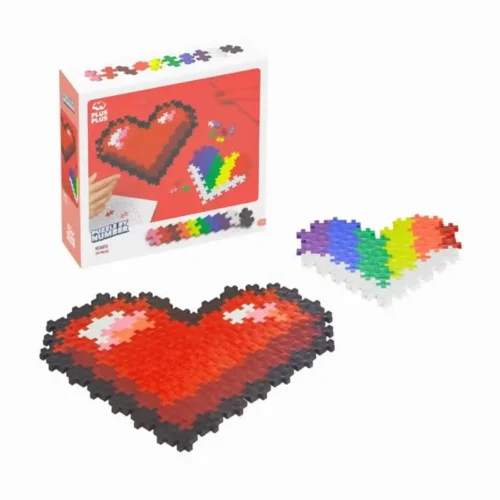Plus Plus Puzzle By Number 250 Pieces - Hearts - Image 5