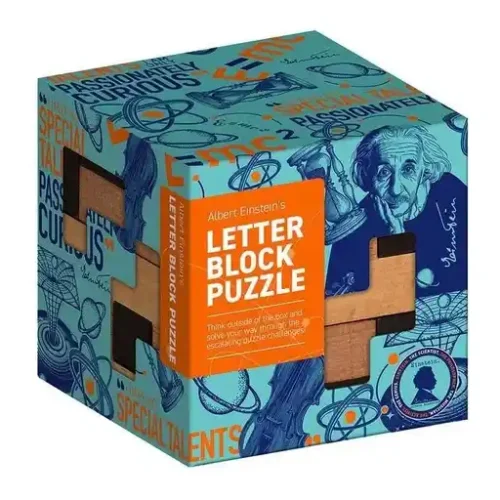 Professor Puzzle Einstein Letter Block Puzzle