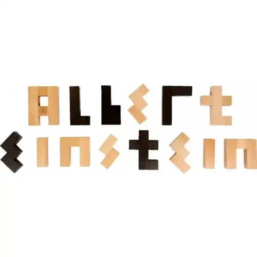 Professor Puzzle Einstein Letter Block Puzzle - Image 2